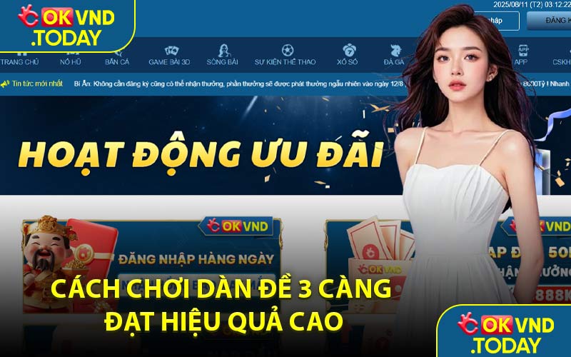 Cách Chơi Dàn Đề 3 Càng Đạt Hiệu Quả Cao