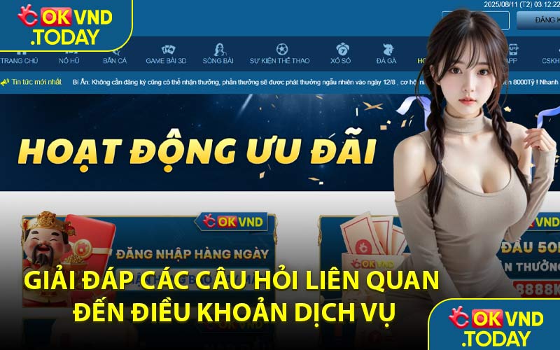 Giải Đáp Các Câu Hỏi Liên Quan Đến Điều Khoản Dịch Vụ